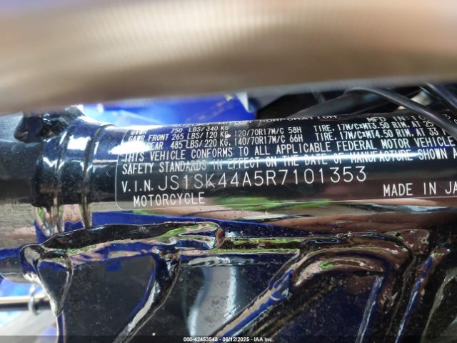 2024 SUZUKI DR-Z400 JS1SK44A5R7101353 Photo 9