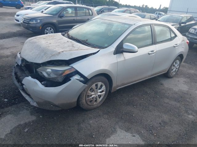2T1BURHE2EC089584 Toyota COROLLA L