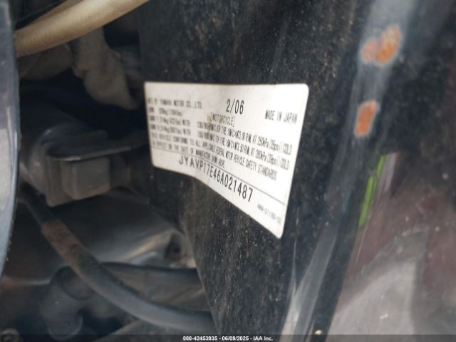 2006 YAMAHA XV1700 JYAVP17E46A021487 Photo 9