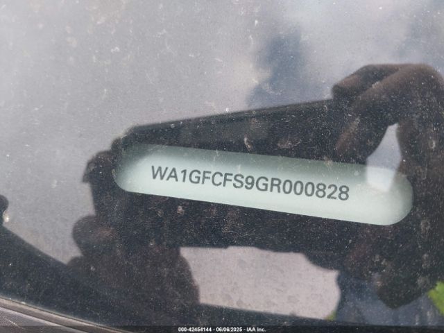 WA1GFCFS9GR000828 Audi Q3 2.0t Premium Plus