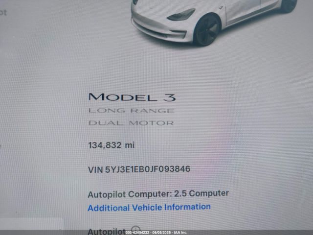 2018 TESLA MODEL 3 5YJ3E1EB0JF093846 Photo 6