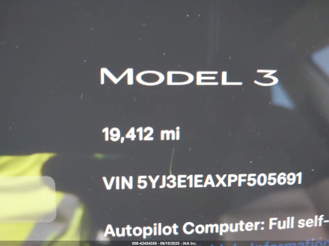Tesla Model 3 Rear-wheel Drive 2023 5YJ3E1EAXPF505691 Image 16