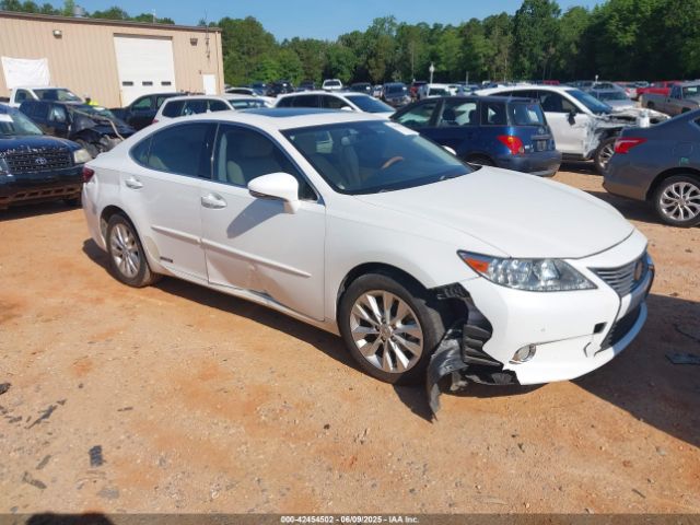 2013 LEXUS ES 300H JTHBW1GG1D2017222