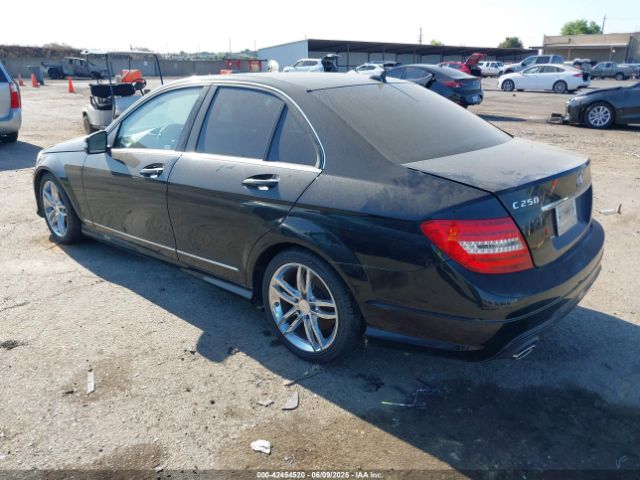 2013 MERCEDES-BENZ C 250 WDDGF4HB9DR274623 Photo 2