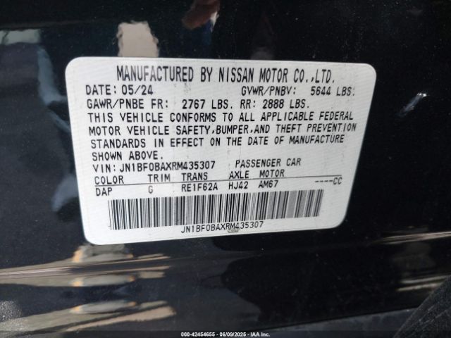 2024 NISSAN ARIYA JN1BF0BAXRM435307 Photo 8