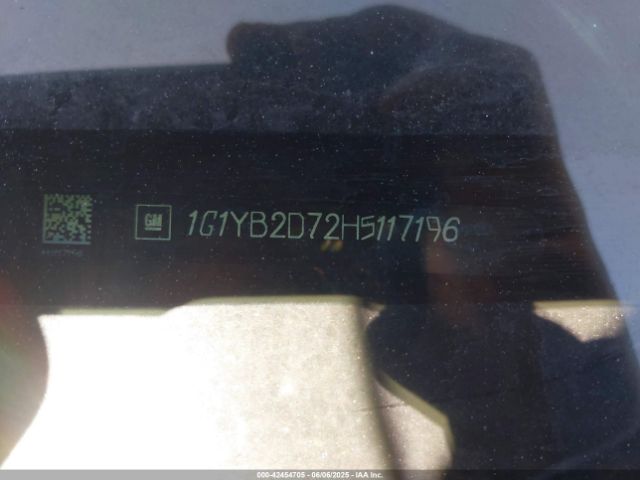 2017 CHEVROLET CORVETTE 1G1YB2D72H5117196 Photo 8