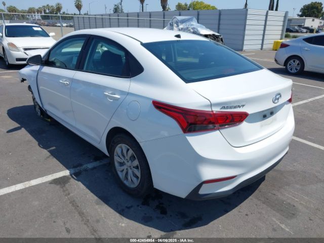 2021 HYUNDAI ACCENT 3KPC24A64ME132676 Photo 2