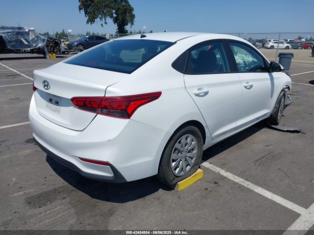 2021 HYUNDAI ACCENT 3KPC24A64ME132676 Photo 3
