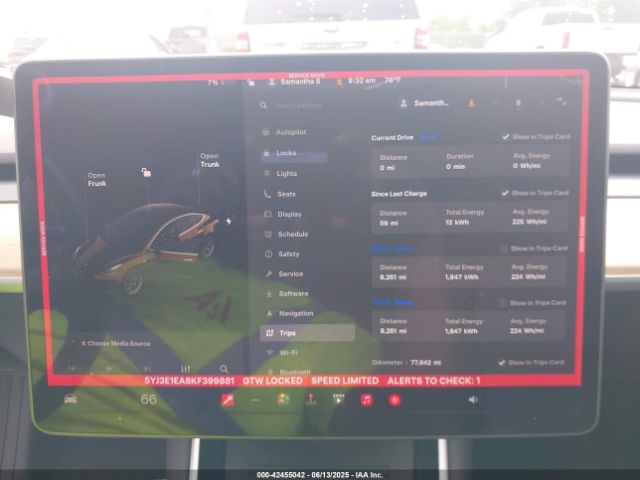 2019 TESLA MODEL 3 5YJ3E1EA8KF399881 Photo 6