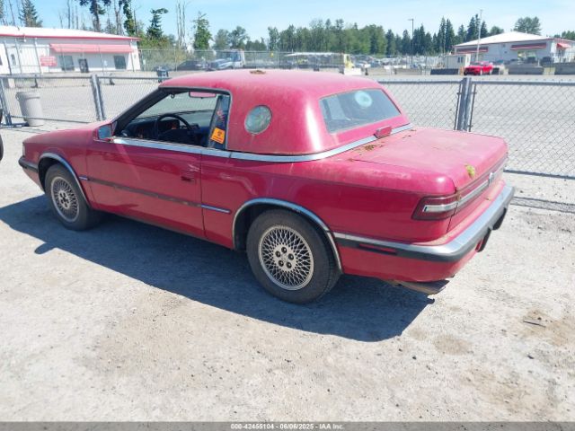 1991 CHRYSLER TC ZC2FS1209MB208101 Photo 2