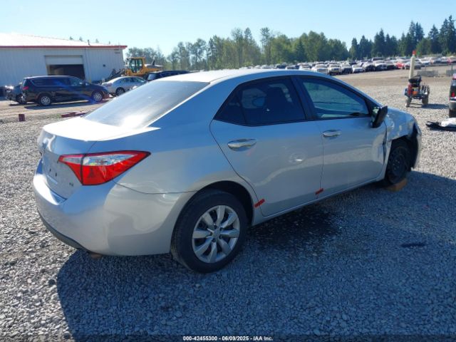 2T1BURHE9FC433297 Toyota COROLLA LE