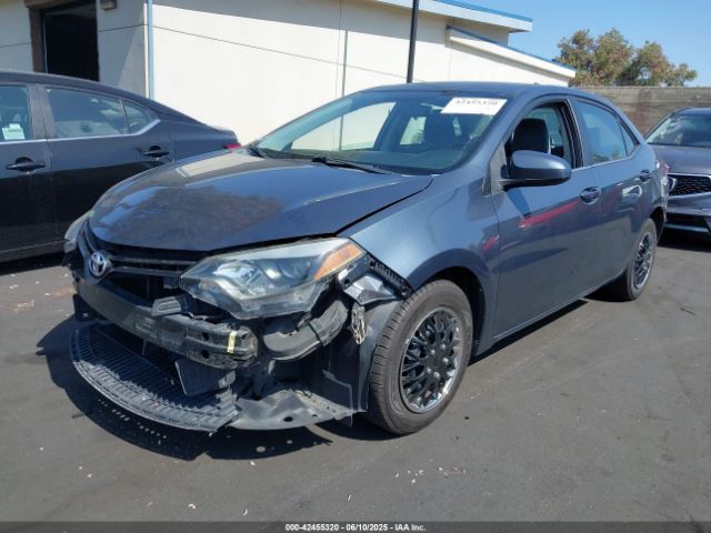 2T1BURHE2EC174201 Toyota COROLLA L