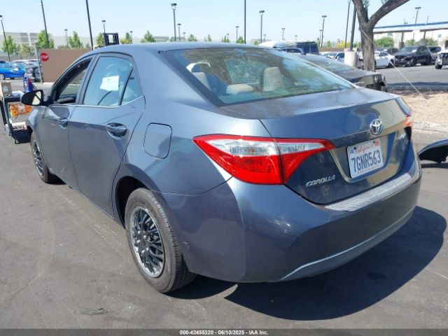 2T1BURHE2EC174201 Toyota COROLLA L