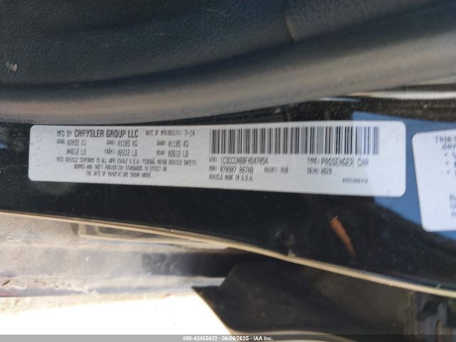 2015 CHRYSLER 200 1C3CCCAB8FN547054 Photo 8