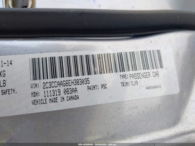 2C3CCAAG6EH383035 Chrysler 2014
