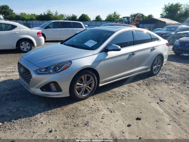2018 HYUNDAI SONATA 5NPE34AF3JH677412 Photo 1