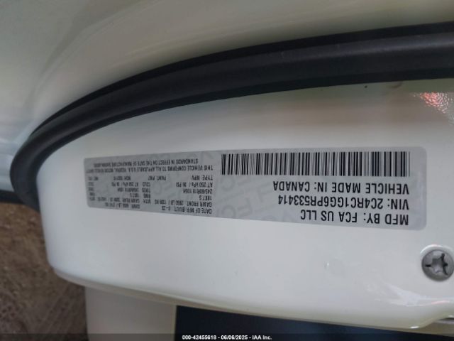 2023 CHRYSLER PACIFICA 2C4RC1GG6PR533414 Photo 8