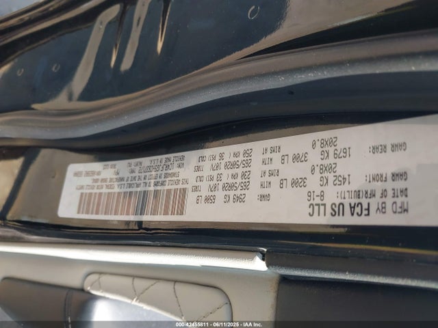 1C4RJFJG5HC637172 Jeep Grand Cherokee Summit 4x4