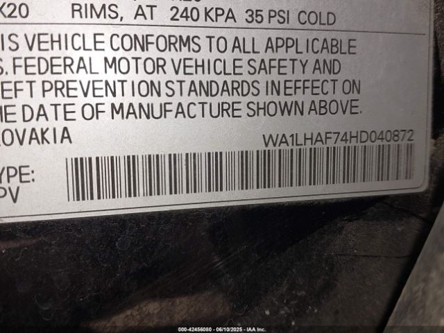 2017 AUDI Q7 WA1LHAF74HD040872 Photo 8