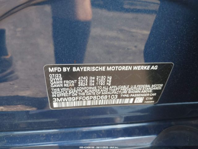 2023 BMW 330I 3MW89FF06P8D68103 Photo 8