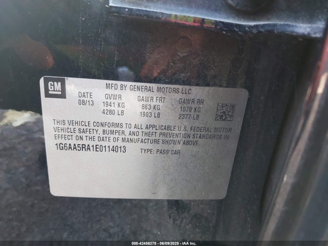 2014 CADILLAC ATS 1G6AA5RA1E0114013 Photo 8