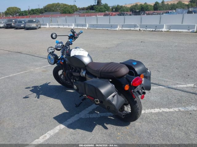 2022 TRIUMPH MOTORCYCLE BONNEVILLE SMTD40HLXNTBA6403 Photo 2