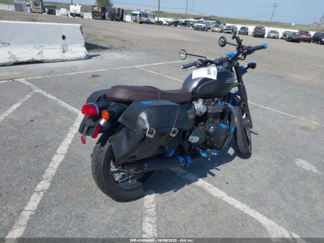 2022 TRIUMPH MOTORCYCLE BONNEVILLE SMTD40HLXNTBA6403 Photo 3