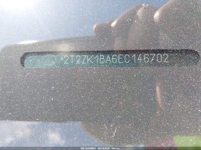 Lexus 2gr-fe 2014 2T2ZK1BA6EC146702 Image 9