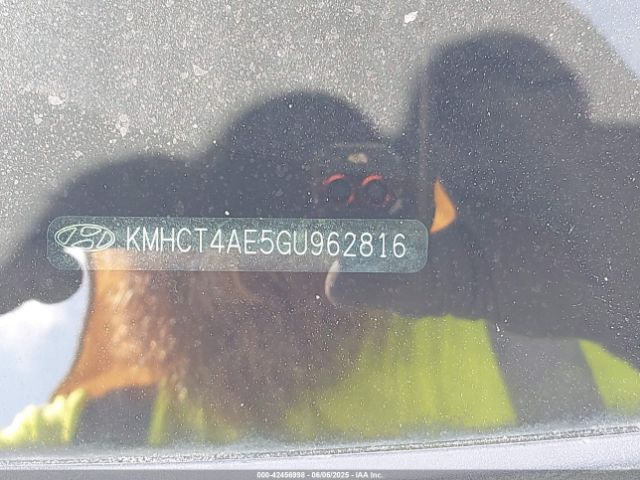 KMHCT4AE5GU962816 Hyundai ACCENT SE