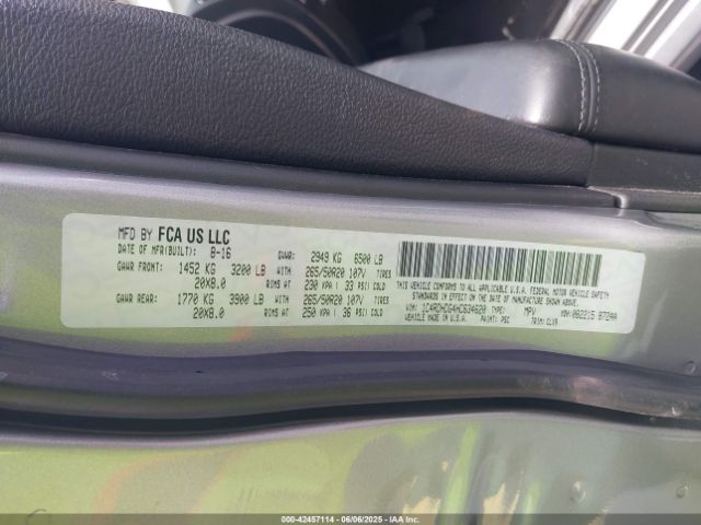 2017 DODGE DURANGO 1C4RDHDG4HC634620 Photo 8