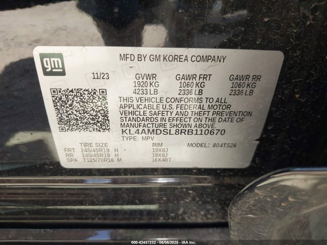 Buick l3t 2024 KL4AMDSL8RB110670 Image 9