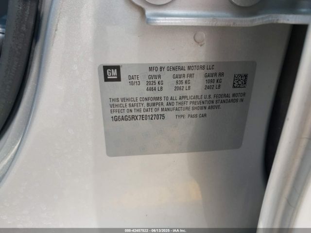 2014 CADILLAC ATS 1G6AG5RX7E0127075 Photo 8