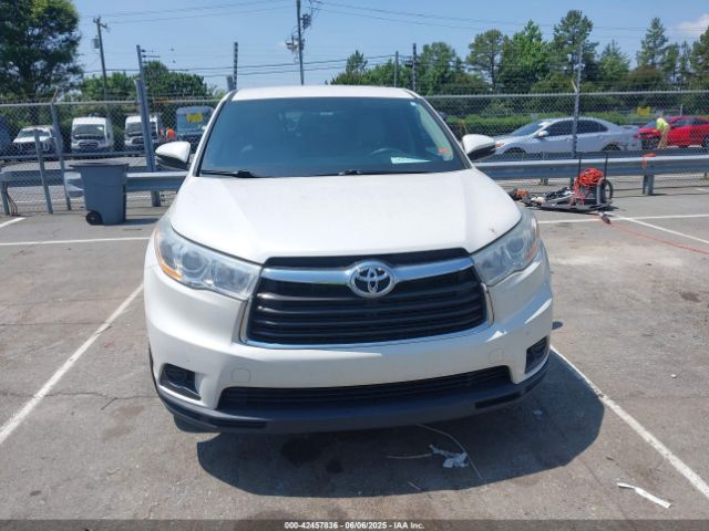 5TDZARFH8ES006333 Toyota Highlander Le