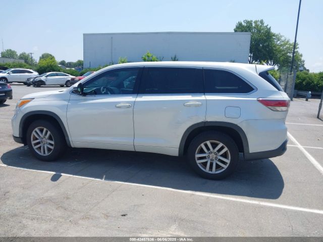5TDZARFH8ES006333 Toyota Highlander Le