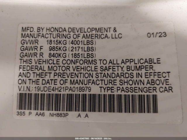 2023 ACURA INTEGRA 19UDE4H21PA018979 Photo 8