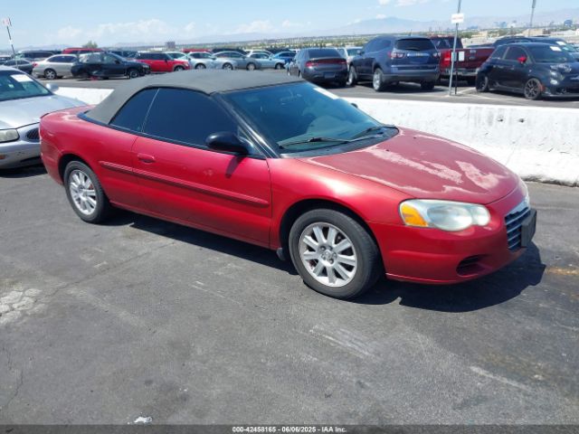 2004 CHRYSLER SEBRING 1C3EL75R24N315599