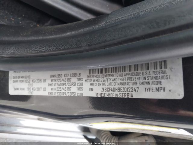2014 FIAT 500L ZFBCFADH9EZ012347 Photo 8