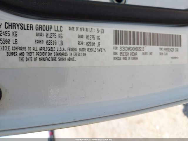 2013 CHRYSLER 300 2C3CCARGXDH669215 Photo 8