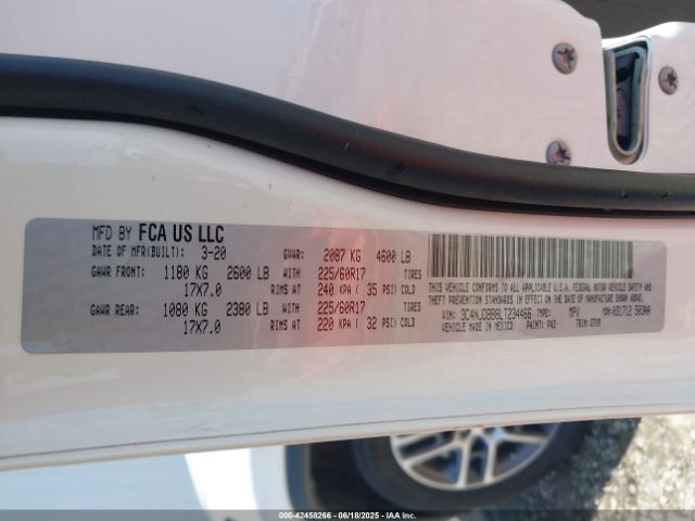 2020 JEEP COMPASS 3C4NJDBB8LT234466 Photo 8