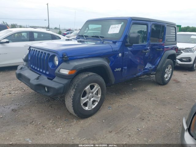 1C4HJXDG2KW572400 Jeep Wrangler Unlimited Sport S 4x4
