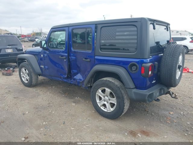 1C4HJXDG2KW572400 Jeep Wrangler Unlimited Sport S 4x4