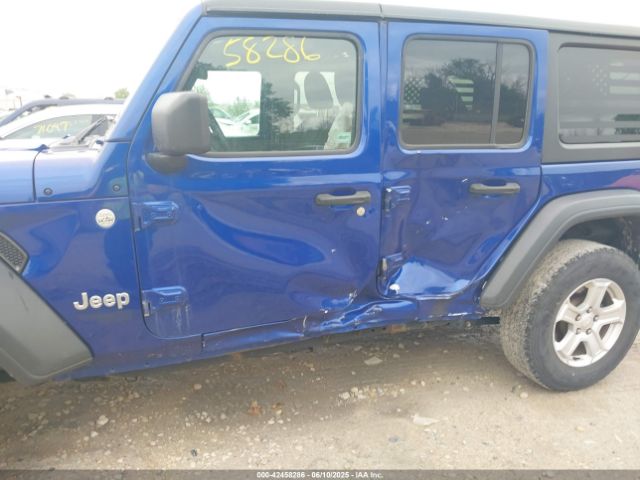 1C4HJXDG2KW572400 Jeep Wrangler Unlimited Sport S 4x4