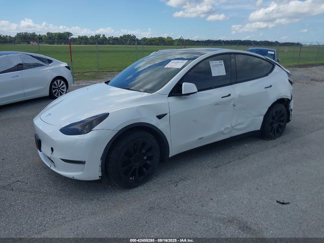 2022 TESLA MODEL Y 7SAYGDEE1NF385915 Photo 1