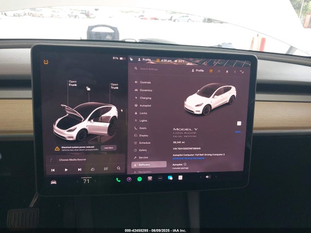 2022 TESLA MODEL Y 7SAYGDEE1NF385915 Photo 6