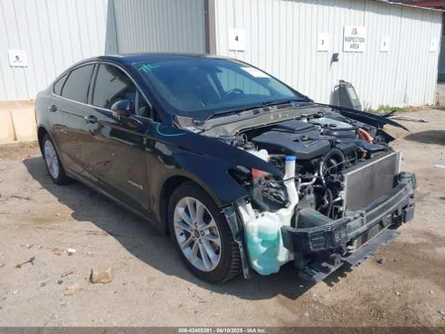 2019 FORD FUSION HYBRID 3FA6P0MU6KR239919