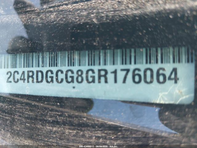 2C4RDGCG8GR176064 Dodge Grand Caravan Sxt