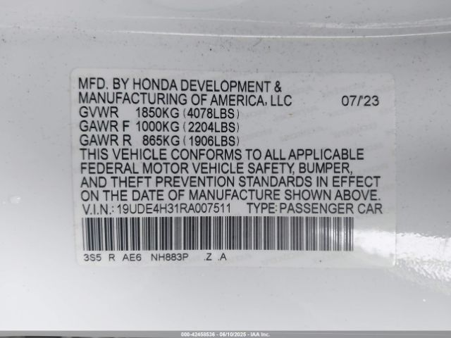 2024 ACURA INTEGRA 19UDE4H31RA007511 Photo 8