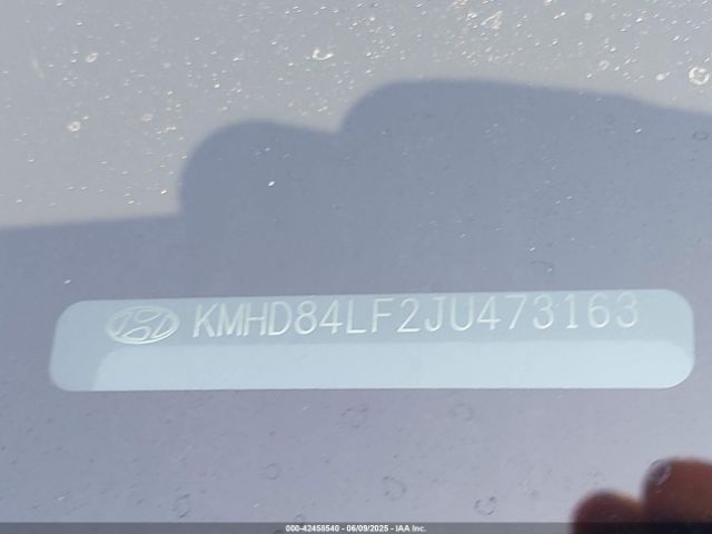 KMHD84LF2JU473163 Hyundai ELANTRA SEL
