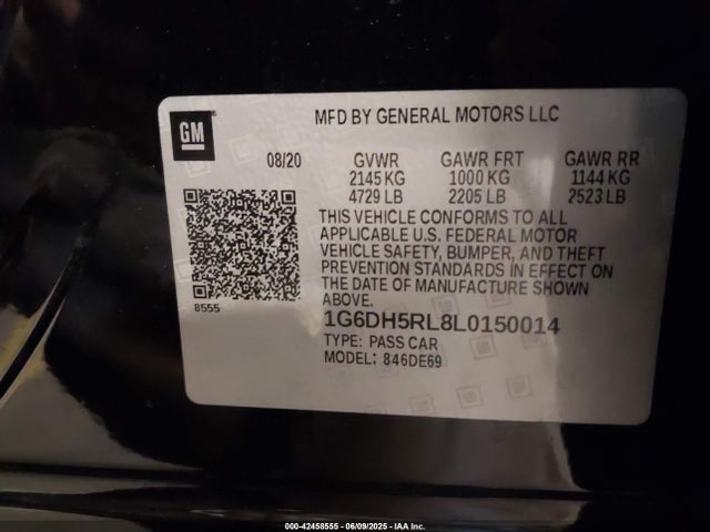 2020 CADILLAC CT4 1G6DH5RL8L0150014 Photo 8
