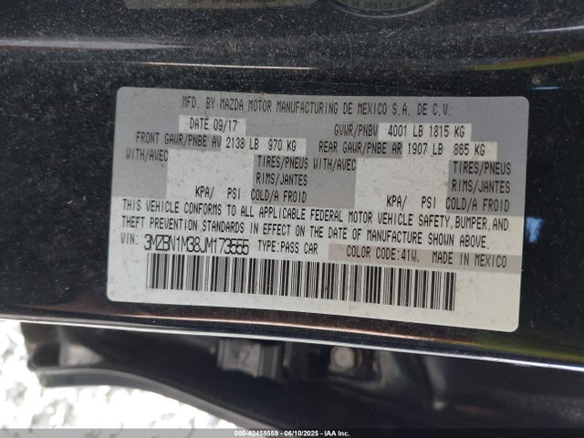 3MZBN1M38JM173555 Mazda py